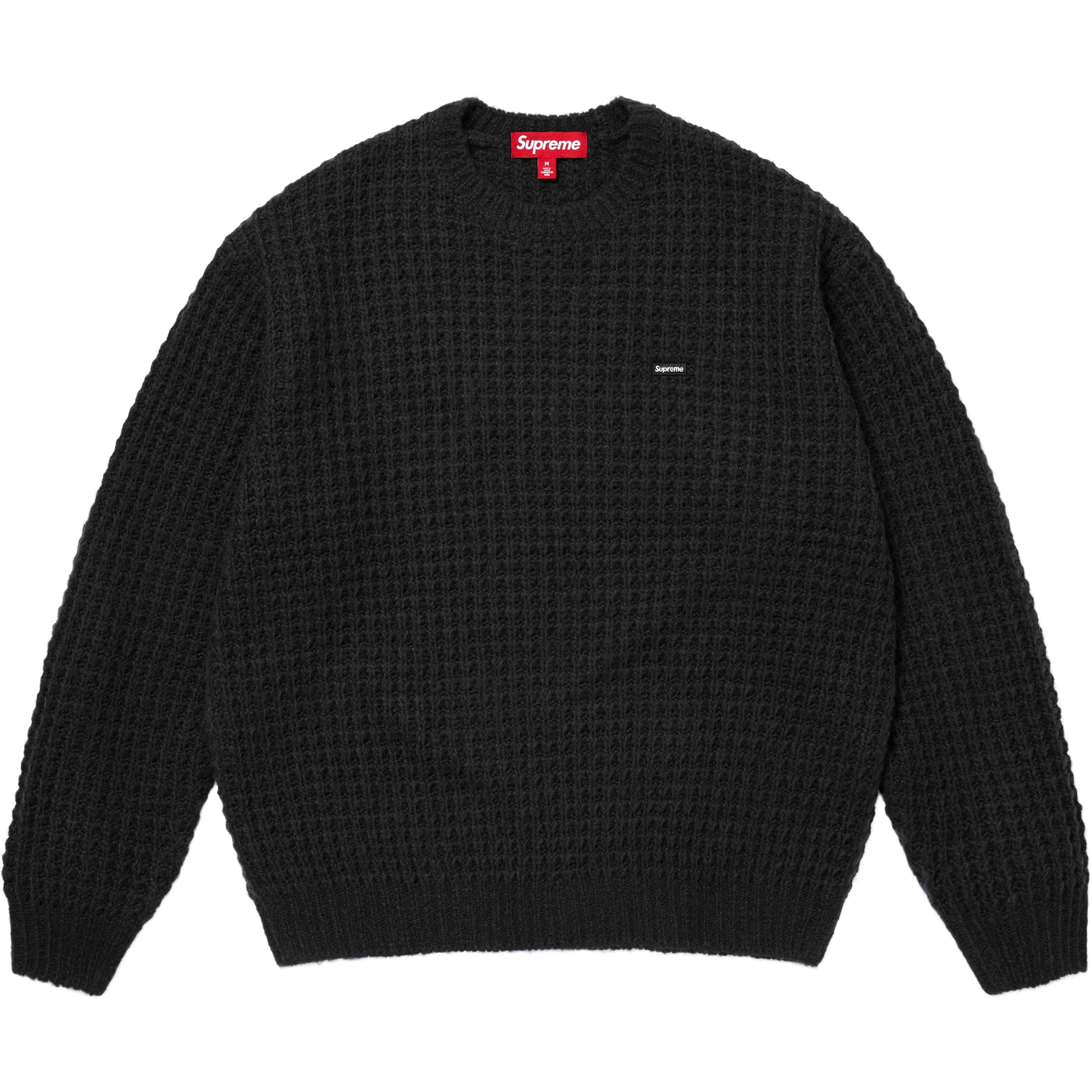 Small Box Waffle Sweater view 4